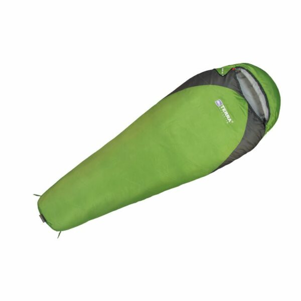 Спальный мешок Terra Incognita Junior 200 левый зеленый