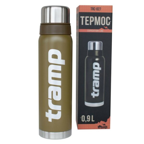 Термос Tramp 0,9л TRC-027-olive