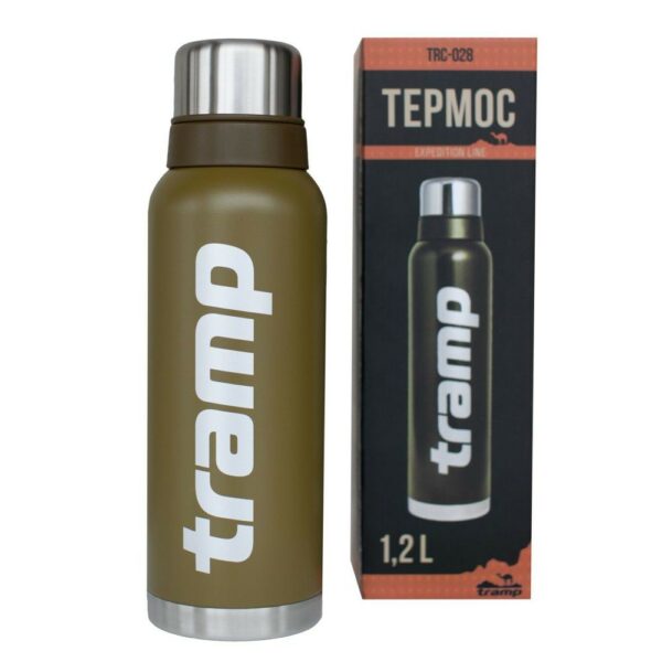 Термос Tramp 1,2л TRC-028-olive