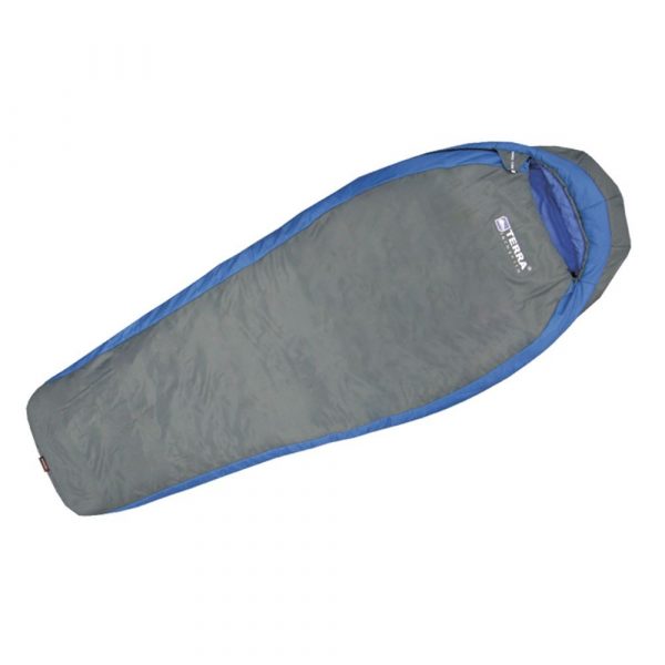 Спальный мешок Terra Incognita Termic 1200 / right, синий/серый