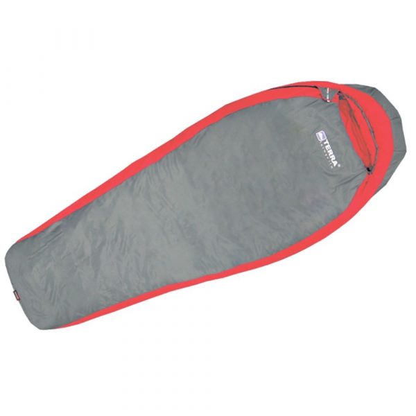 Спальный мешок Terra Incognita Termic 900 / right, красный/серый