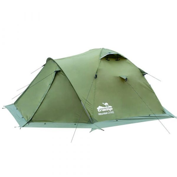 Палатка Tramp Mountain 2 (v2) зеленая (TRT-022-green)