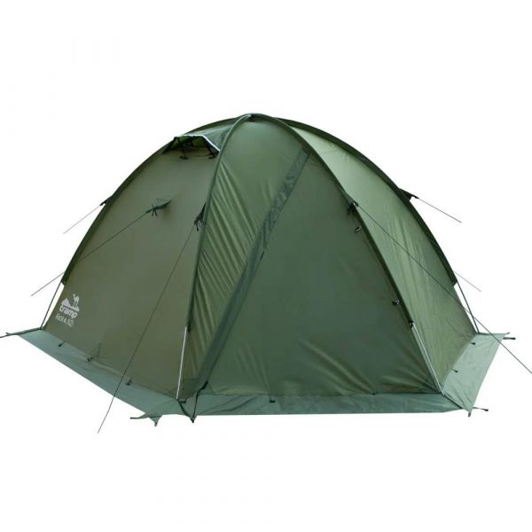 Палатка Tramp Rock 4 (v2) Зеленая (TRT-029-green)