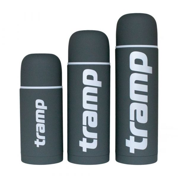 Термос Tramp Soft Touch 1.0 л TRC-109-grey